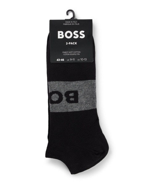 FCRB アンクルソックス　2個セット Amazon.co.jp: [BOSS] [ボス] 2パック コットン ブレンド