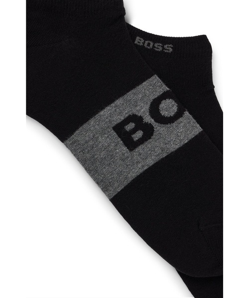 BOSS（HUGO BOSS） 靴下 ソックス2足セット アンクルレングス