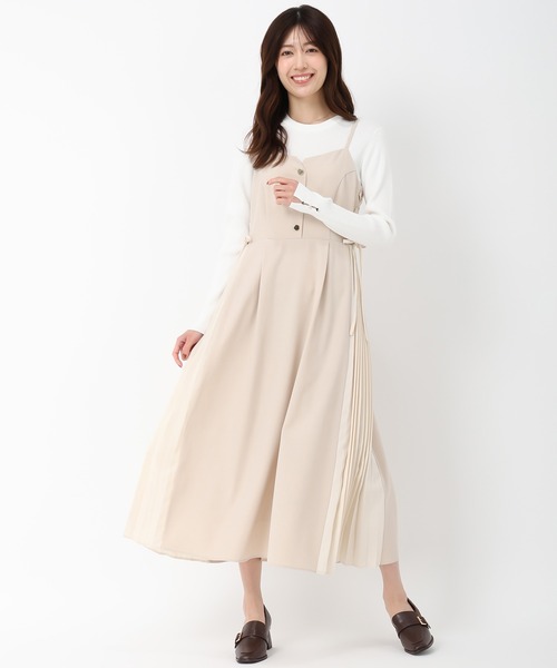 MISCH MASCH ワンピース 2025春夏新作 サイドレースアップ