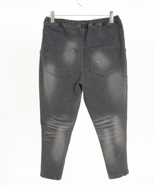 CAMBIO（カンビオ） ジーンズ mp13204-Damage Patch Stretch Denim