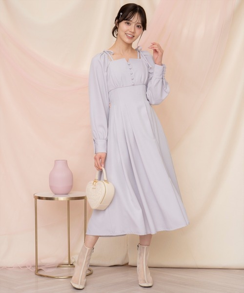WILLSELECTION（ウィルセレクション） ワンピース ショルダーリボン