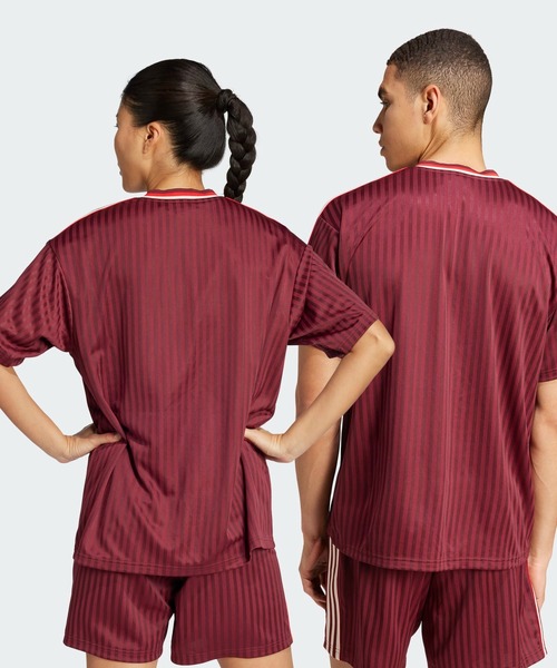 adidas FCバイエルン テラスアイコン ジャージー アディダス FCバイエルン テラスアイコン ジャージー - レッド