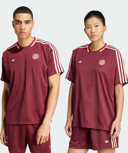 adidas FCバイエルン テラスアイコン ジャージー adidas tシャツ FCバイエルン テラスアイコン ジャージー