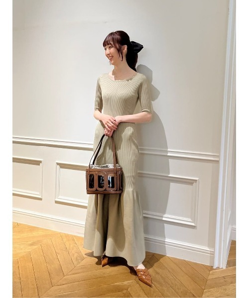 allureville（アルアバイル） ワンピース ニットマーメイドワンピース