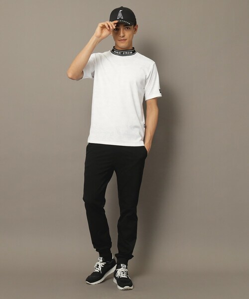 ADABAT STREAM（アダバット ストリーム） tシャツ ロゴジャカード