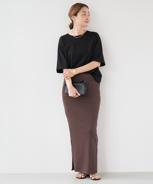 「Deuxieme Classe」 半袖Tシャツ FREE ホワイト レディース Deuxieme Classe 「Deuxieme Classe」 半袖Tシャツ FREE