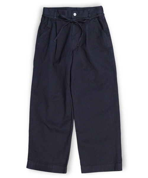 VOAAOV（ヴォアーブ） ワイドパンツ ジーンズ TACK DENIM PANTS (OW