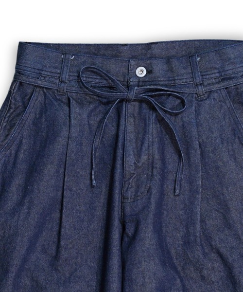 VOAAOV（ヴォアーブ） ワイドパンツ ジーンズ TACK DENIM PANTS (OW