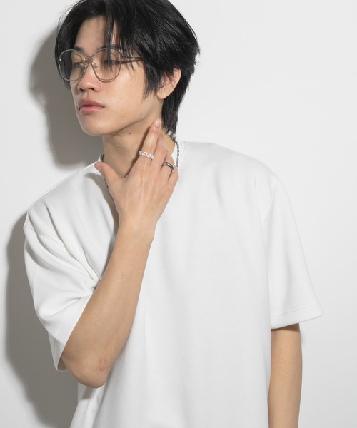 SENSE OF PLACE by URBAN RESEARCH 伊達メガネ メガネ 眼鏡 メタル