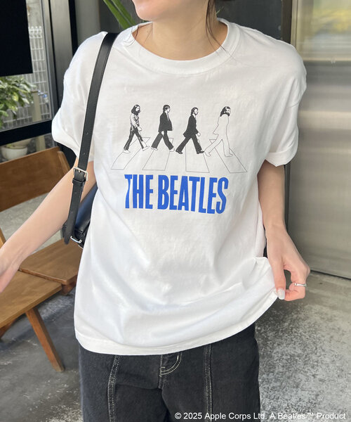 tシャツ 「GOOD ROCK SPEED」BEATLES ABBEY Tシャツ レディース