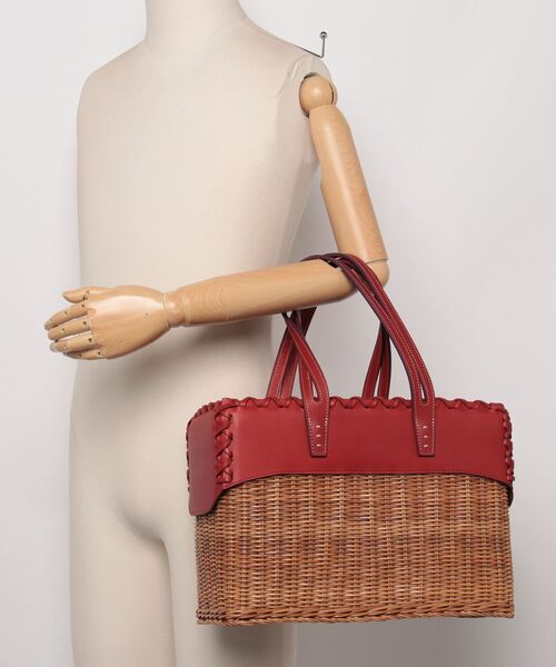 A VACATION バッグ カゴバッグ / RATTAN M かごバッグ レディース 