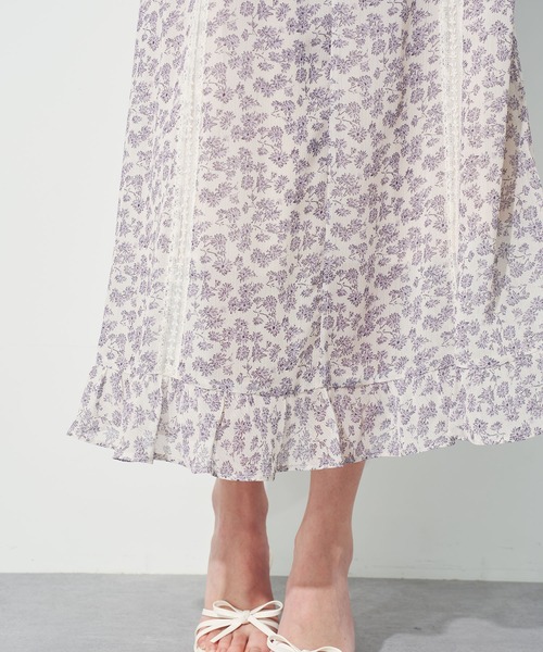 ME COUTURE フルールレースMIXドレス me&me couture ワンピース フルールレースMIXドレス : ZOZOTOWN