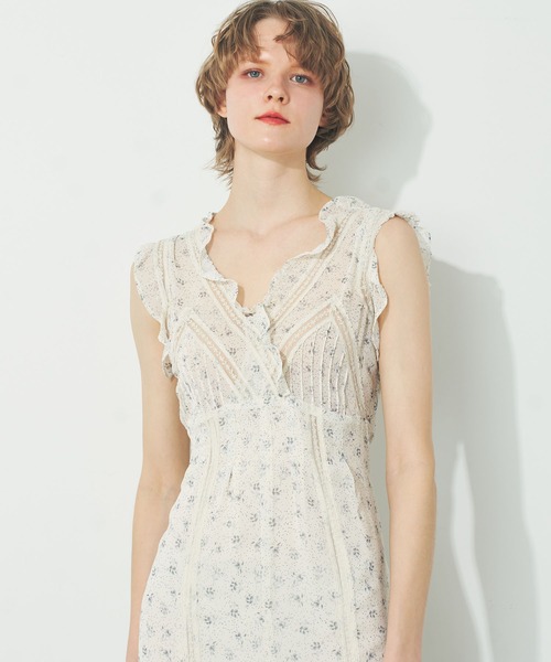 deicy フルールレースMIXドレス me&me couture ワンピース フルールレースMIXドレス : ZOZOTOWN