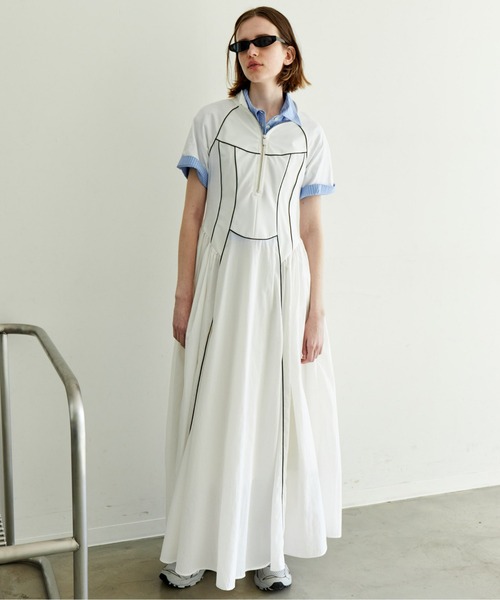 MAISON SPECIAL（メゾンスペシャル） ブラウス シャツ Button Slit