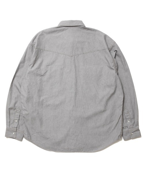 STYLISE シャツ 「ROTTWEILER / ロットワイラー」R9 GRAY DENIM SHIRT