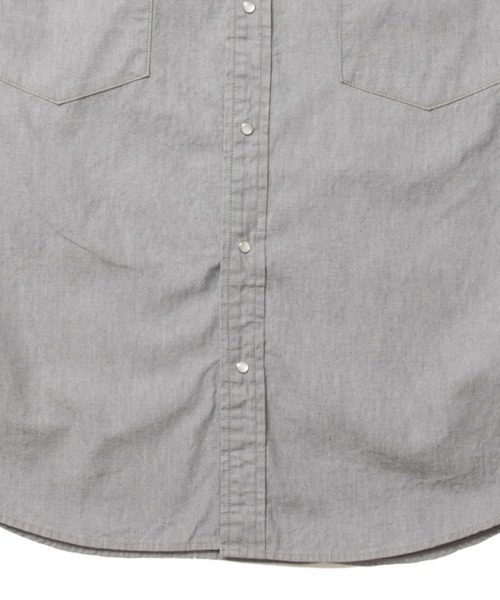 STYLISE シャツ 「ROTTWEILER / ロットワイラー」R9 GRAY DENIM SHIRT