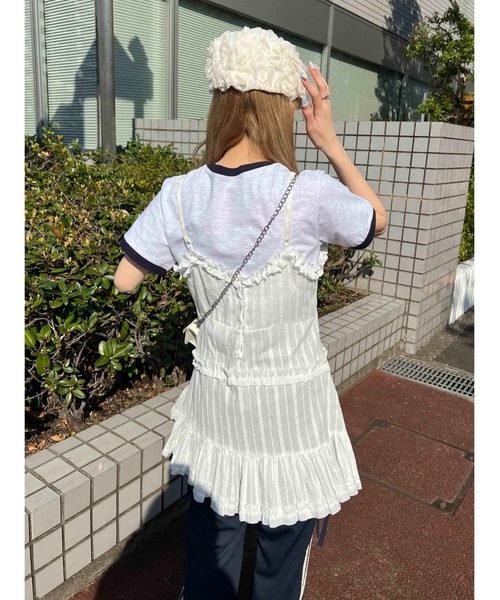 WC ワンピース フリルデザインミニワンピース : ZOZOTOWN Yahoo!店