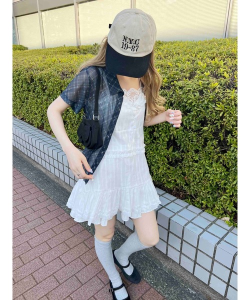 WC ワンピース フリルデザインミニワンピース : ZOZOTOWN Yahoo!店