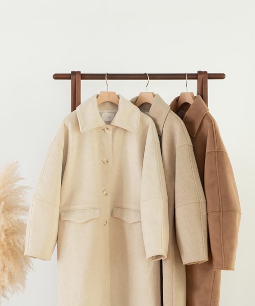 hinari（ヒナリ） コート SMALL ブラウン レディース : ZOZOTOWN Yahoo