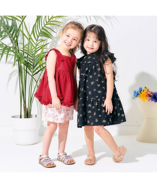 アプレレクール　ワンピースセット　130cm apres les cours ワンピース 「リンク/ジュニア対応」フラワー