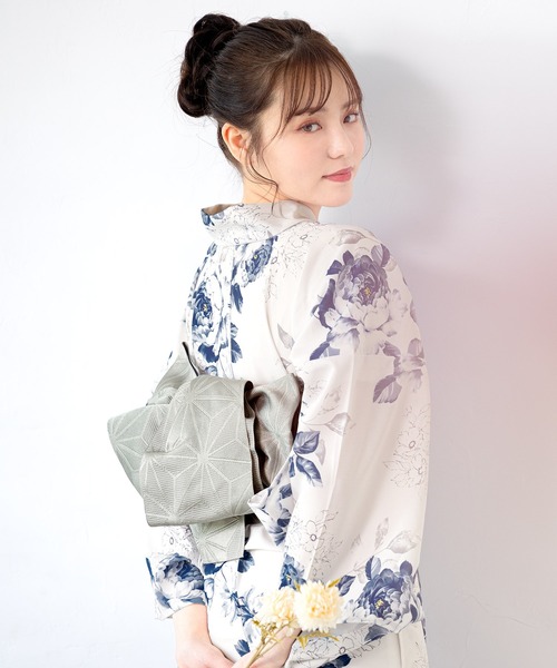 SOUBIEN（創美苑） 浴衣 「floro by SOUBIEN」浴衣2点セット(浴衣＋