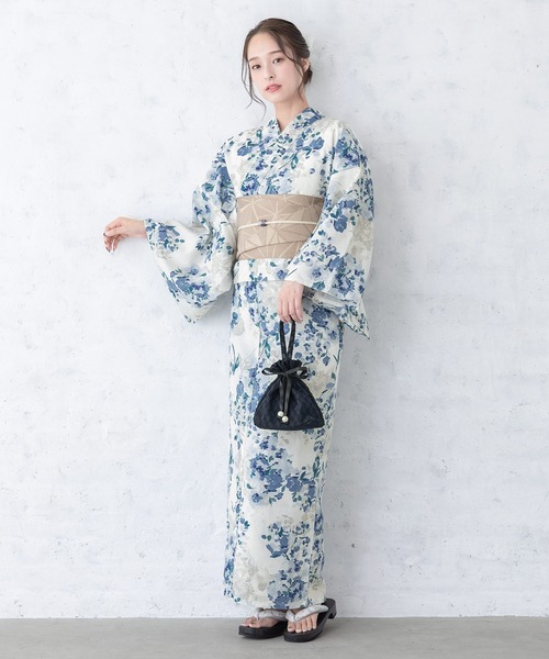 SOUBIEN（創美苑） 浴衣 「floro by SOUBIEN」浴衣2点セット(浴衣＋