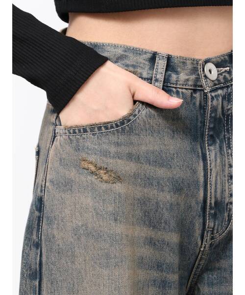 【美品】【GIVENCHY】ジバンシー　ダメージデニムスカート(ベルト付き)XS Givenchy（ジバンシィ）ウィメンズ スカート - FARFETCH
