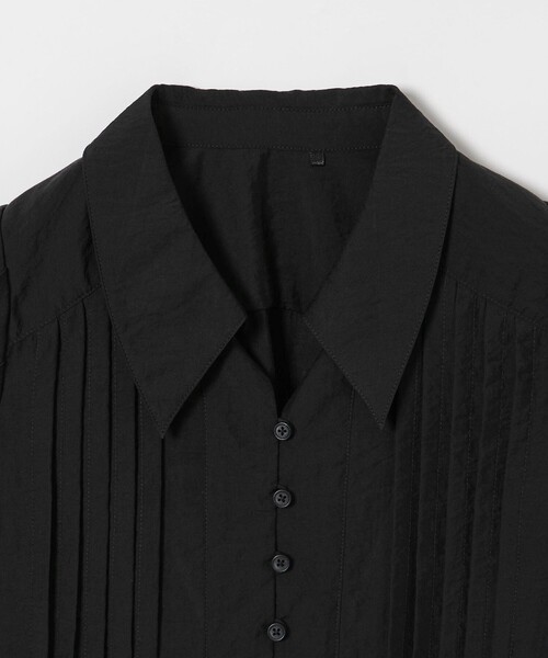 ブラウス シャツ 「EMMEL REFINES」EM ピンタック ショートスリーブ ブラウス レディース UNITED ARROWS green label relaxing｜<EMMEL REFINES>EM ハイ