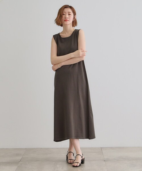 grove ワンピース ラメベスト×ニットワンピースSET : ZOZOTOWN