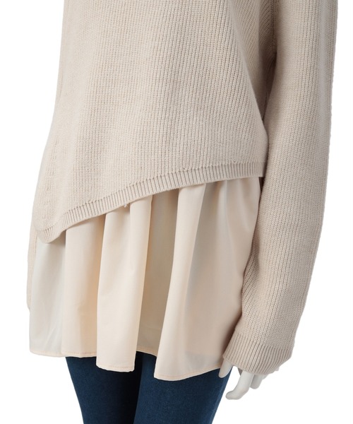 「fifth」 ドッキングワンピース MEDIUM グレー レディース_画像7