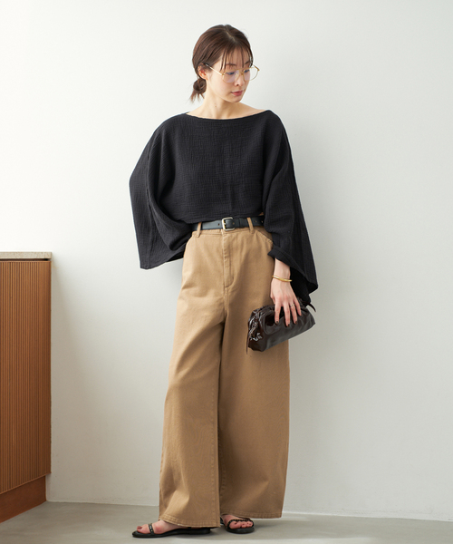 plage ブラウス シャツ LES ATELIERS FRANCAIS DE CONFECTION