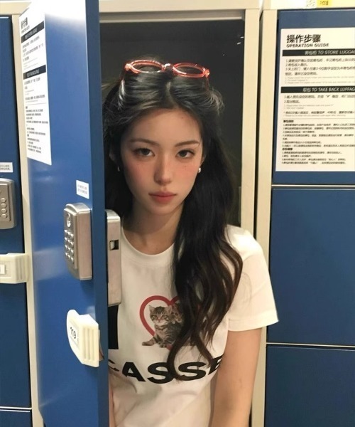 DEVICE tシャツ SORRY BOYS I LOVE CATS ハート プリント 古着風