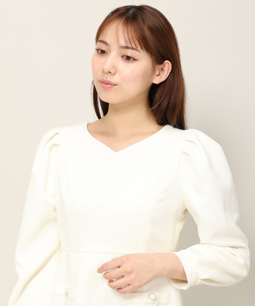 「MISCH MASCH」 長袖ワンピース S ブラック レディース_画像9