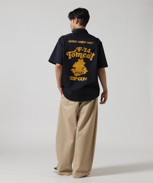 AVIREX シャツ 「WEB＆DEPOT限定」TWILL TOMCAT SHIRT / ツイル