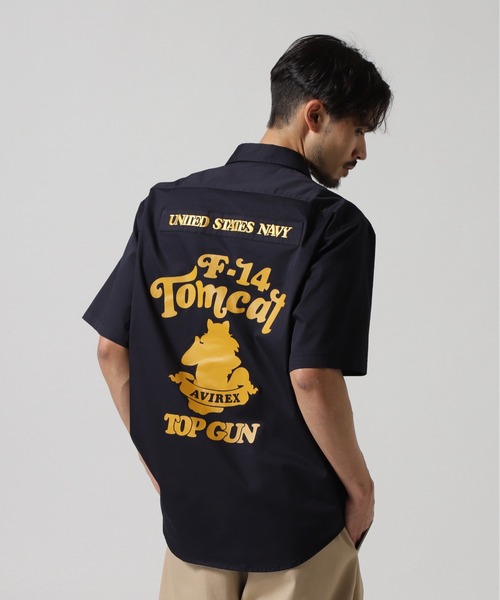 AVIREX（アヴィレックス） シャツ 「WEB＆DEPOT限定」TWILL TOMCAT