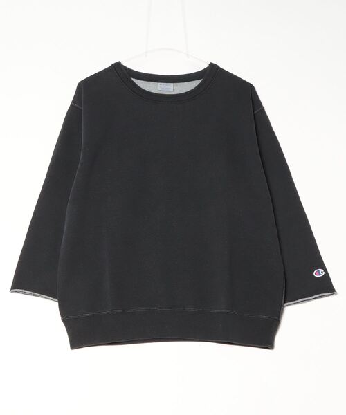 A17777 美品 FRGMT ユニバーシティカレッジロゴスウェット 黒L