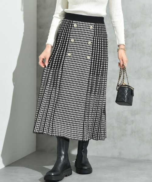 スカート1点ニット3点 セットアップ knit cardigan tops skirt 3set /「3点セット」ニット