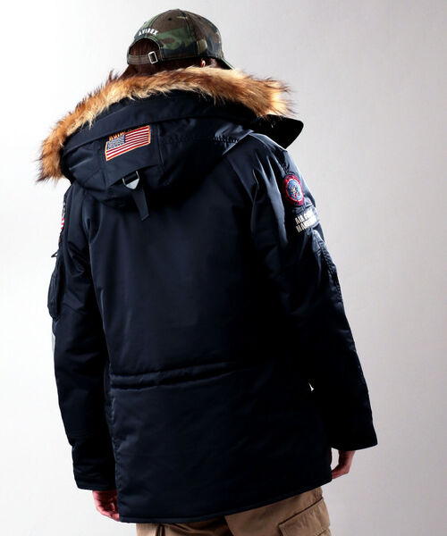 AVIREX アヴィレックス ライナー付き メンズ モッズコート M AVIREX（アヴィレックス） モッズコート コート 「WEB＆DEPOT限定