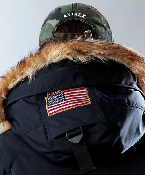 AVIREX アヴィレックス　M-65 ミリタリー モッズコート　ネイビー　M AVIREX アヴィレックス M-65 ミリタリー モッズコート ネイビー M