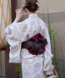 【Ambre Neige】2way浴衣セット/ネイビー Ambre Neige（アンブルネージュ） 浴衣 2way yukata set / 2way浴衣