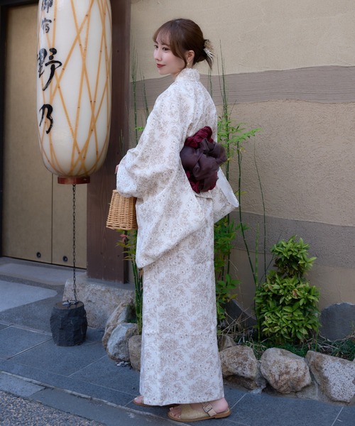 Ambre Neige 2way浴衣セット 向日葵 Ambre Neige 浴衣 2way yukata set / 2way浴衣セット レディース
