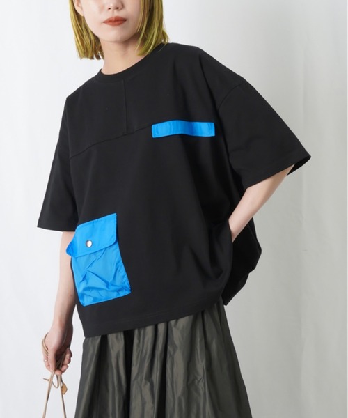 「LUCA/LADY LUCK LUCA」 半袖Tシャツ FREE ブラック レディース