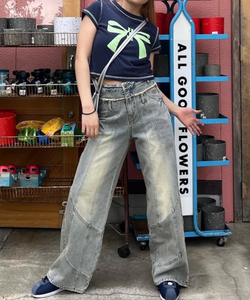 HTH tシャツ ribbon tee レディース : ZOZOTOWN Yahoo!店 - 通販