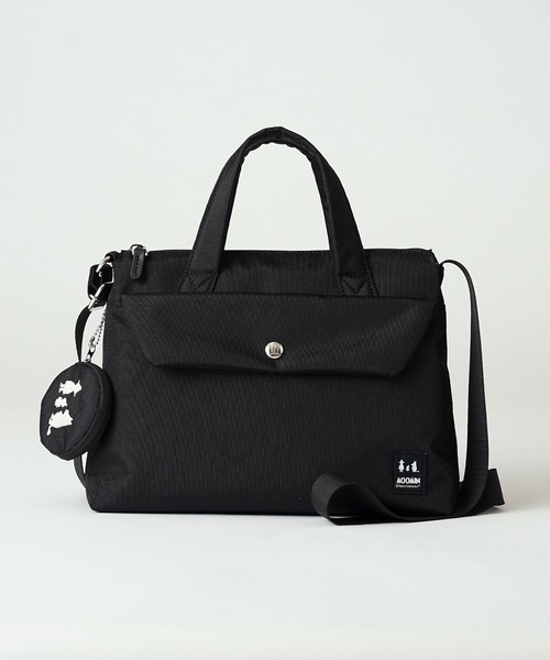 美品　ショルダー　バッグ　黒　ブラック　MOOMIN　ムーミン MOOMIN（ムーミン） ショルダーバッグ バッグ 2WAYショルダーバッグ