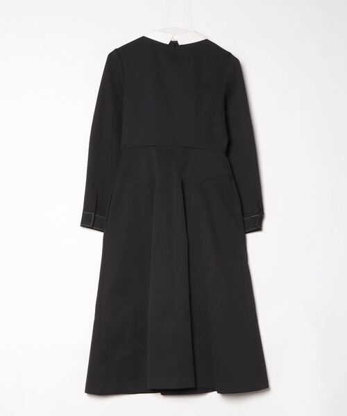 セルフォード 黒 長袖 ひざ丈ワンピース 38 セルフォード 黒 長袖 ひざ