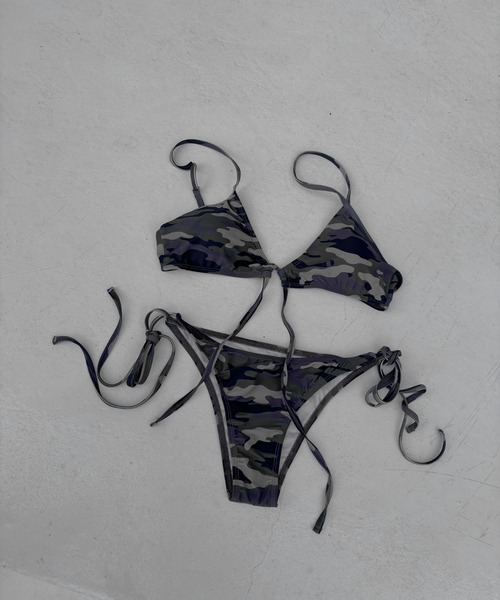 【THEAIRTOWN】LIKE CAMO BIKINI カモフラージュ ビキニ 水着 like camo bikini レディース : ZOZOTOWN Yahoo!店 - 通販