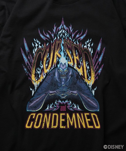 「Disney」 半袖Tシャツ M チャコールグレー メンズ
