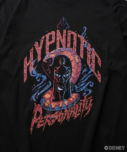「Disney」 半袖Tシャツ M チャコールグレー メンズ