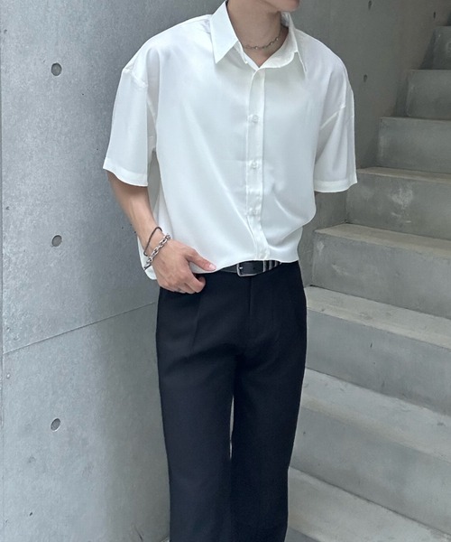 Otte シャツ シンプルシフォンサマーシャツ メンズ : ZOZOTOWN Yahoo