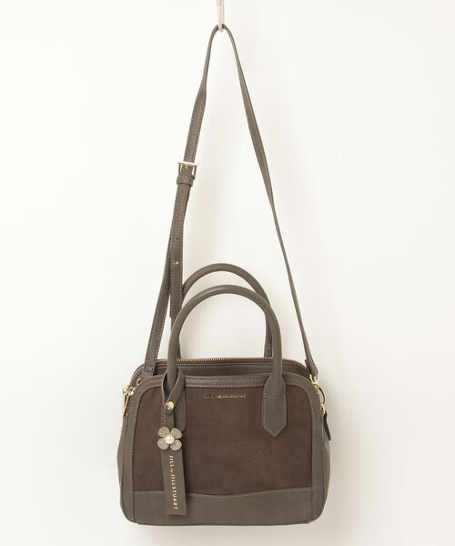 JILL by STUART 「JILL STUART」 2WAYバッグ - グレー
